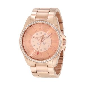 Juicy Couture Rose Gold Swarovski Crystal Watch